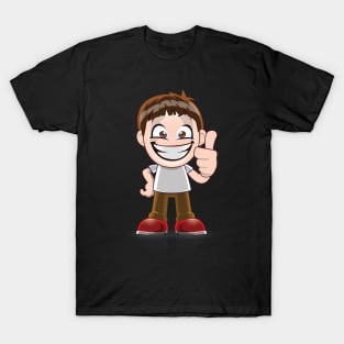 funny & cute back to school design for kids T-Shirt